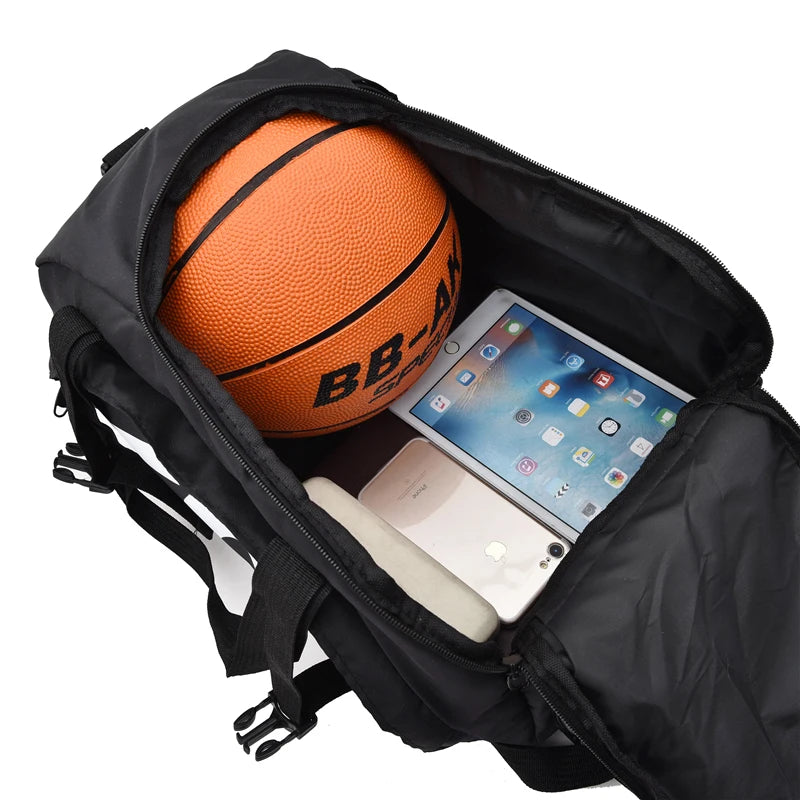 Waterproof Gym Bag - Ultralight Portable Fitness Backpack for Men and Women, Ideal for Outdoor Activities and Travel